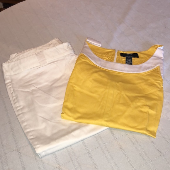 Lennie for Nina Leonard 2 pc Tank Top & Capris - Picture 6 of 16